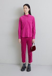 ASPESI CAMICIA - Nööpidega pluus - ciclamino/cyclamen pink