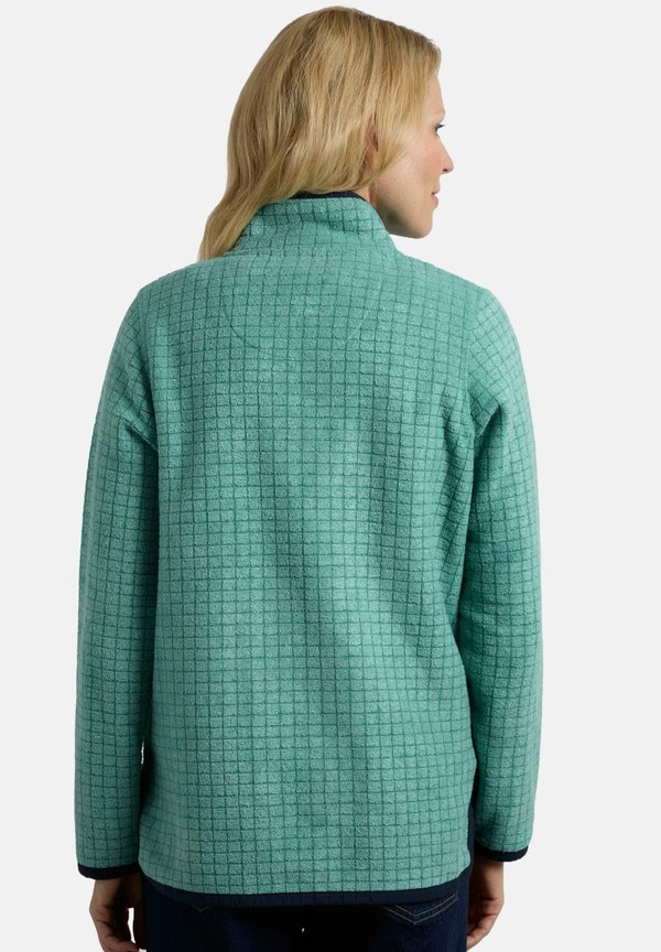 TILLY FULL ZIP GRID  - Fleece jacket - viridis