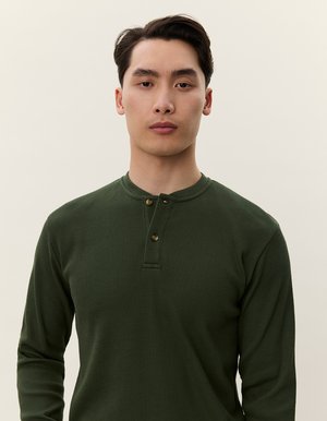 DAN  - Hosszú ujjú felső - duffel bag green