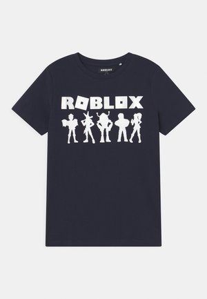 NKMROBLOX NASH - T-shirt print - dark sapphire