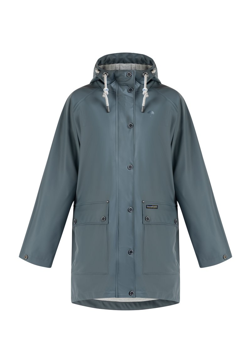 Schmuddelwedda Parka blauwgrijs