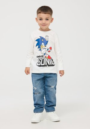 Terranova SONIC - Maglietta a manica lunga - bianco lana