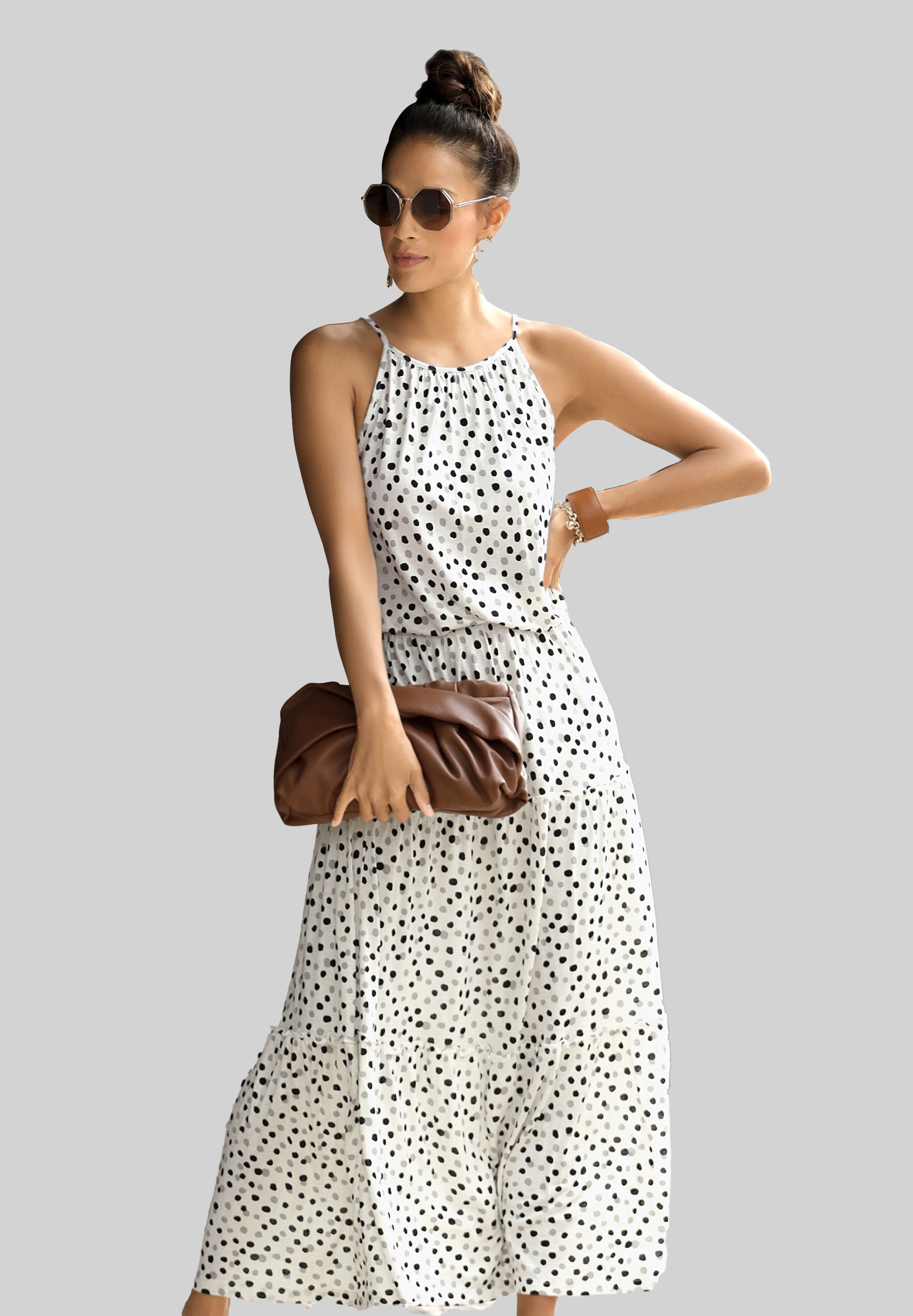 Buffalo MAXIKLEID - Day dress - weiß/off-white