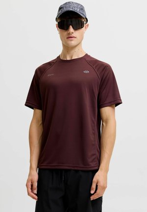 Jack & Jones, TRAINING TOP LOGO TRAINING TOP - T-shirt con stampa - fudge
