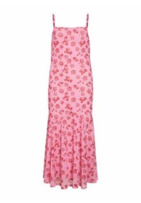 VILA VISINE TRÄGER - Maxikleid - pink yarrow