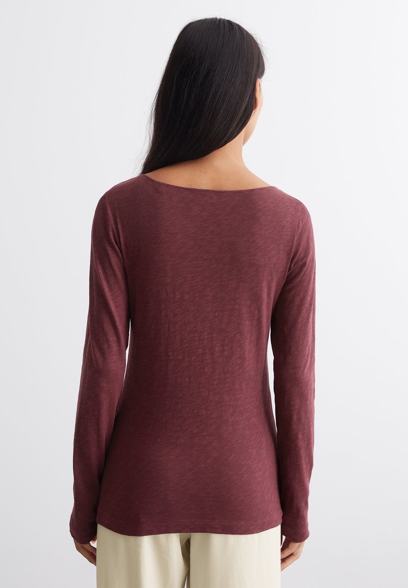 Haut Long Manches Longues OUI - Couleur Bordeaux, Taille 42 - Neuf Avec étiquettes