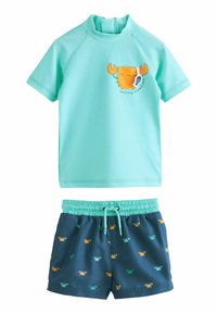 Next - SUNSAFE SET - REGULAR FIT - Shorts - blue crab Miniatyrbild 1