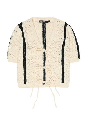 BIMBA Y LOLA, Chaqueta de punto - marfil