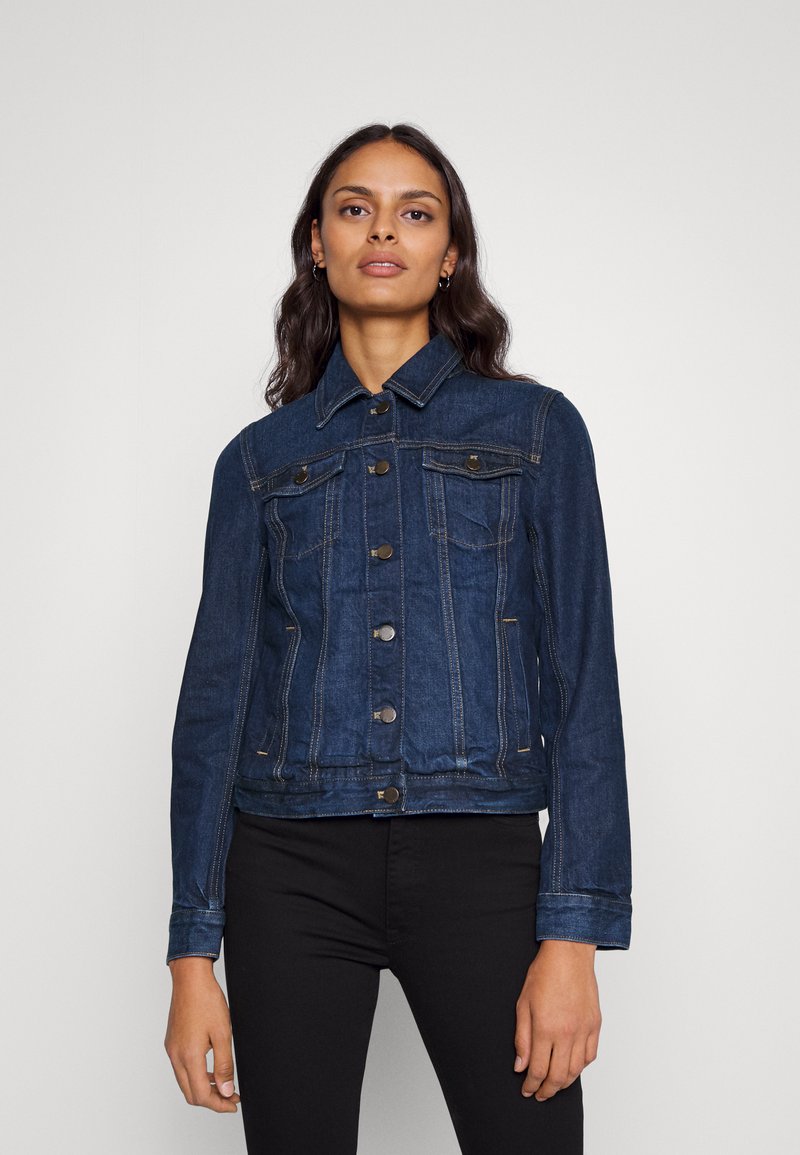 Banana Republic ESSENTIAL DENIM JACKET Denim jacket dark wash/blue