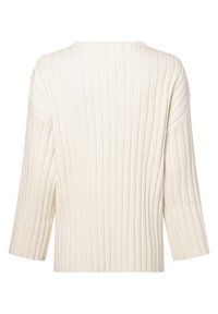 Strickpullover ecru & multicolor stripes