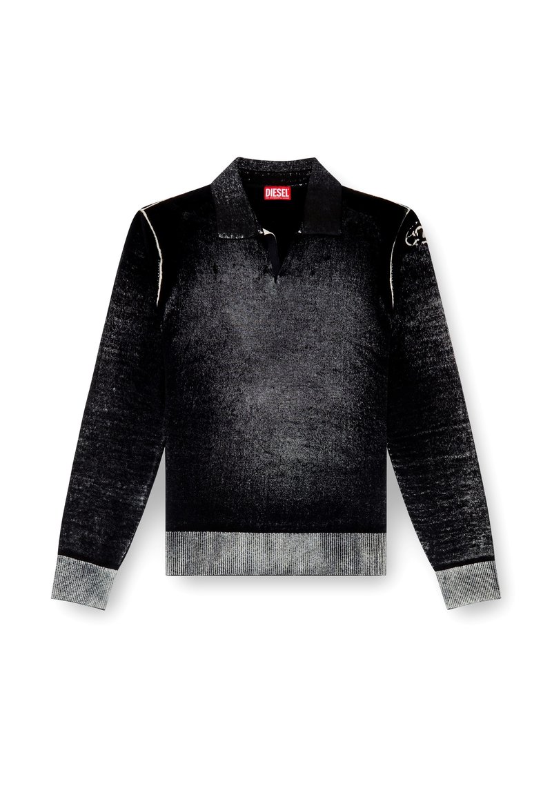 Diesel Poloshirt zwart Diesel Poloshirt zwart