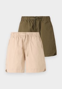 JXMOLLIE CAMPAIGN 2 PACK - Shorts - oxford tan/olive night