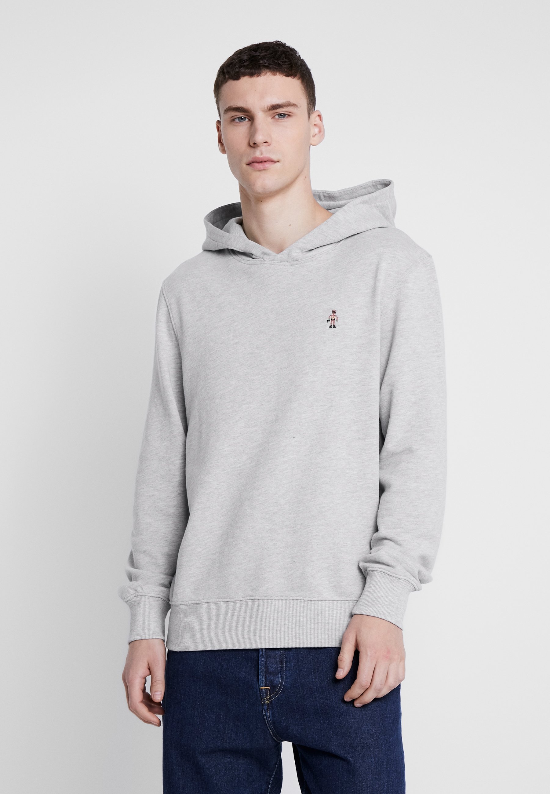 RVLT HOODIE Kapuzenpullover light grey RVLT HOODIE Kapuzenpullover light grey