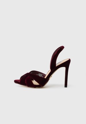 TROPHIES - Sandales à talons hauts - burgundy