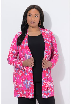 NEON FLORAL - Strickjacke - pink