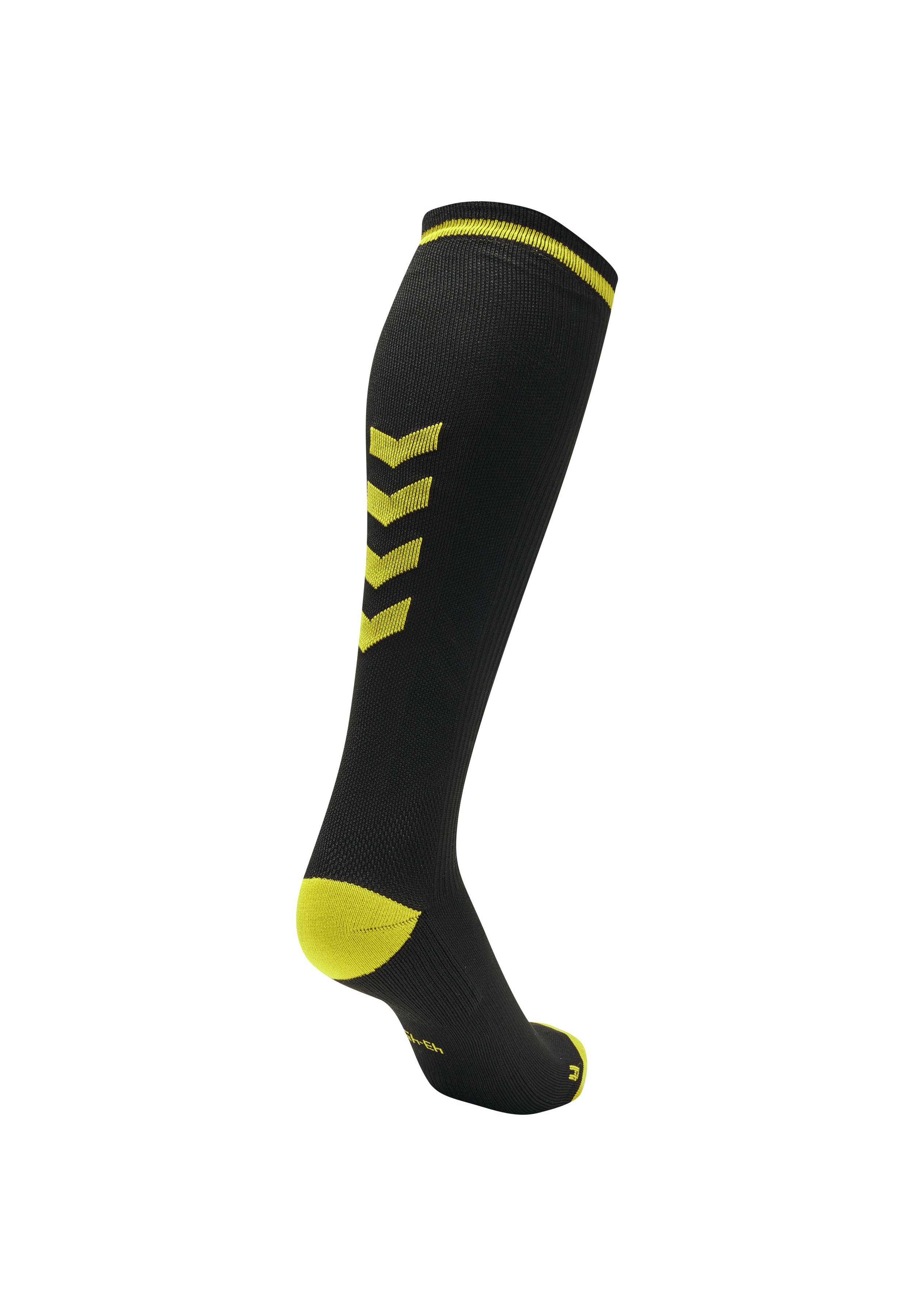 black and yellow elite socks