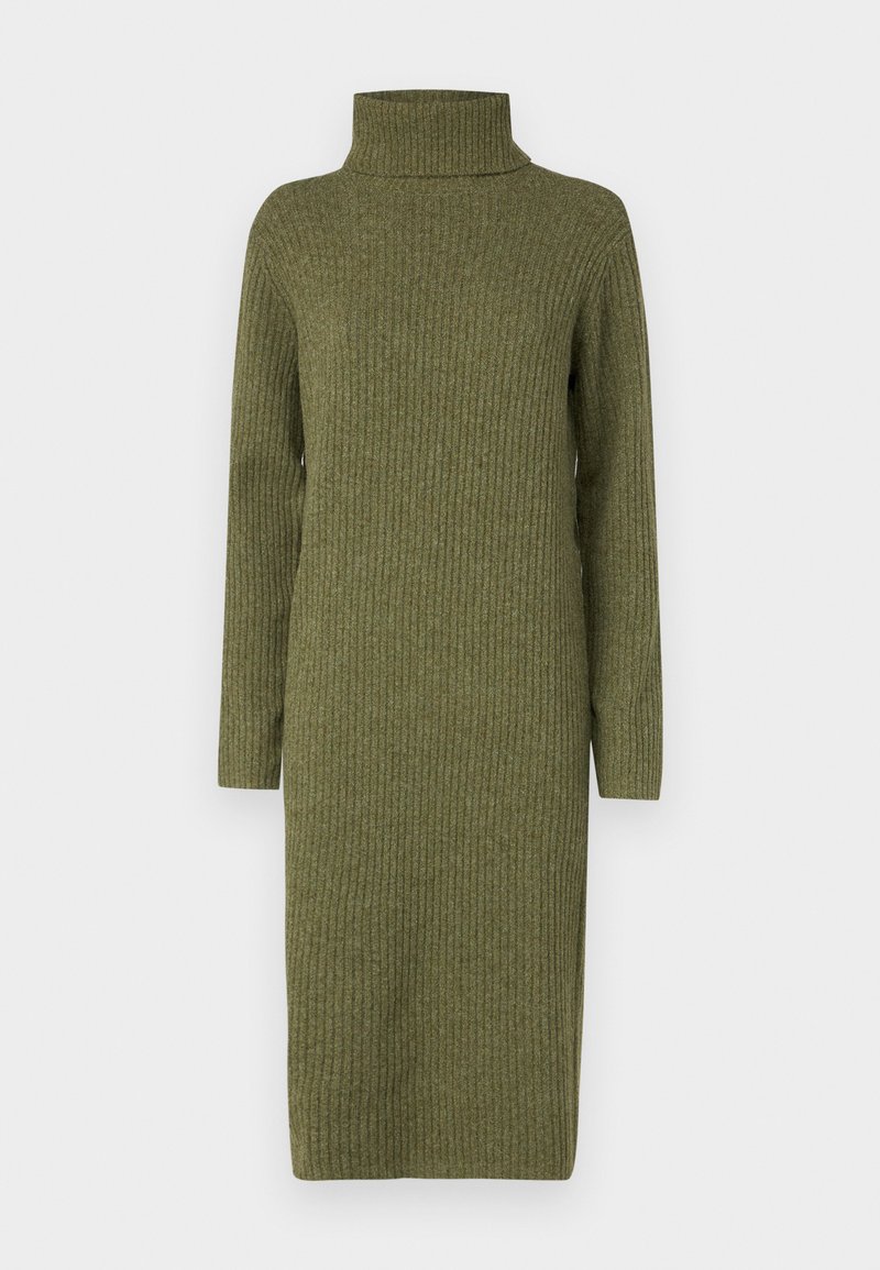 JDY JDYANNIE LIFE ROLL NECK DRESS - Jumper dress - winter moss/dark brown - Zalando.ie JDY JDYANNIE LIFE ROLL NECK DRESS - Jumper dress - winter moss/dark brown - Zalando.ie