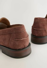 Next REGULAR FIT - SUEDE LOAFERS - Instappers - rust brown