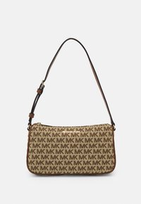 MICHAEL Michael Kors POUCHETTE - Käekott - beige/ebony