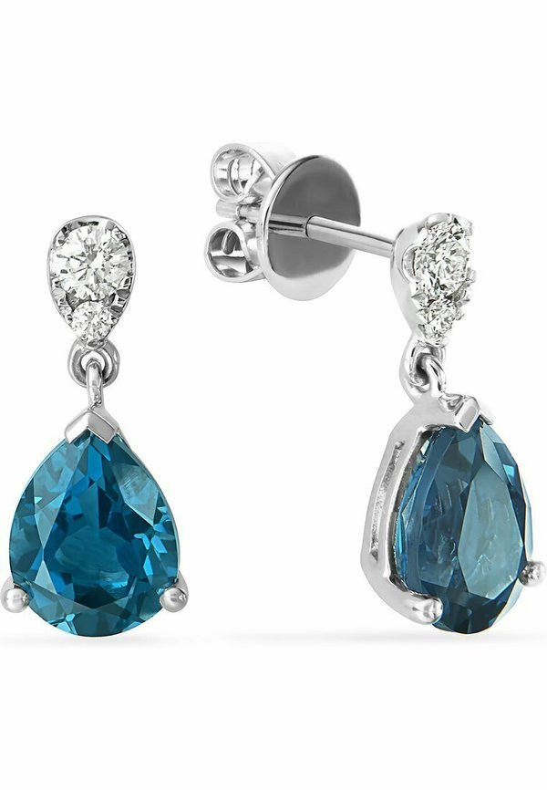 Ohrringe - dunkelblau