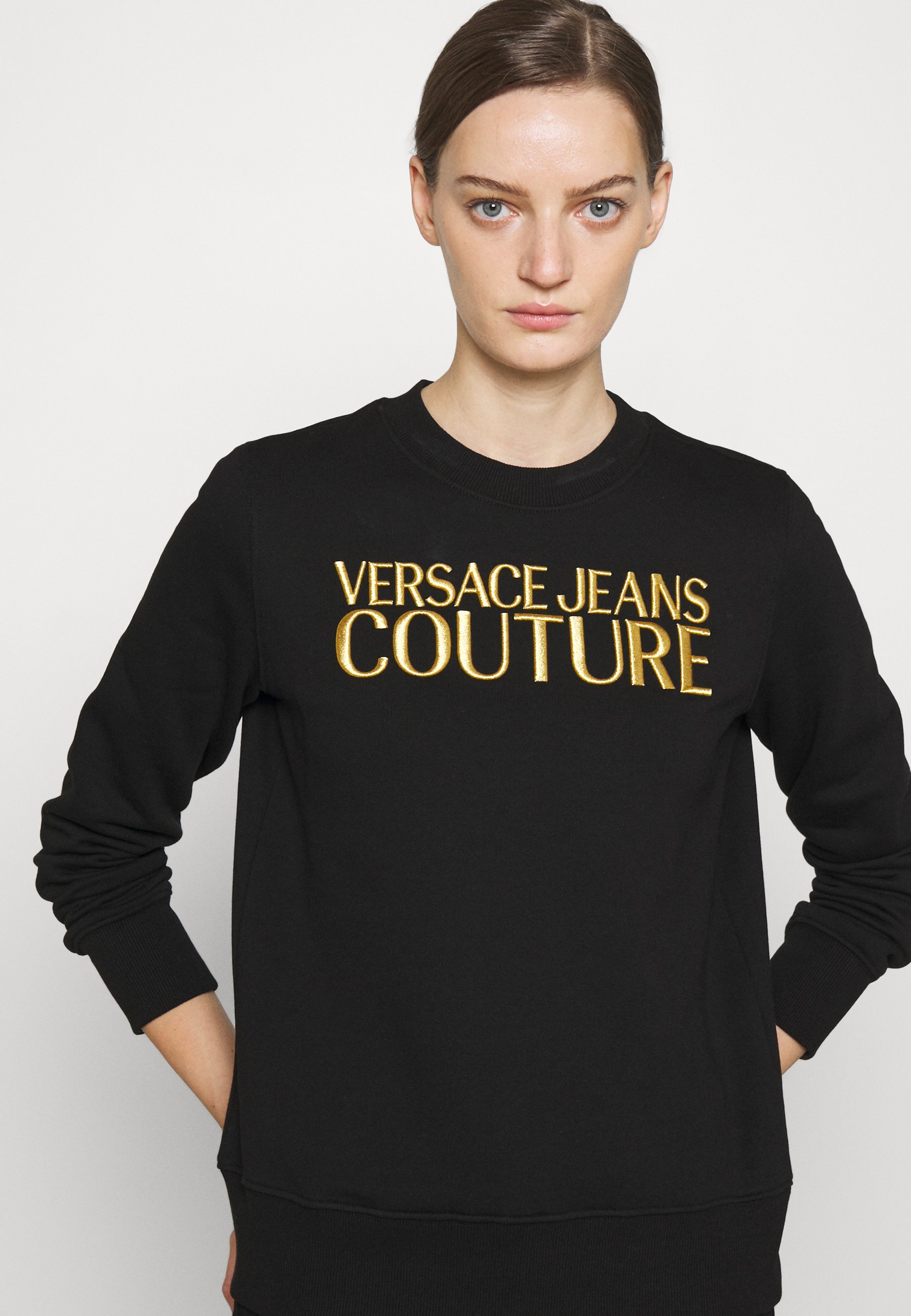 versace sweatshirt gold