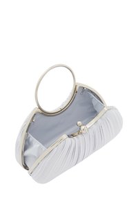 faina Clutch - silver coloured