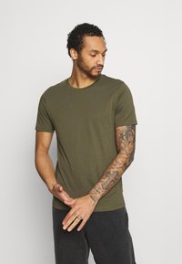 Jack & Jones 5 PACK - T-shirt básica - black