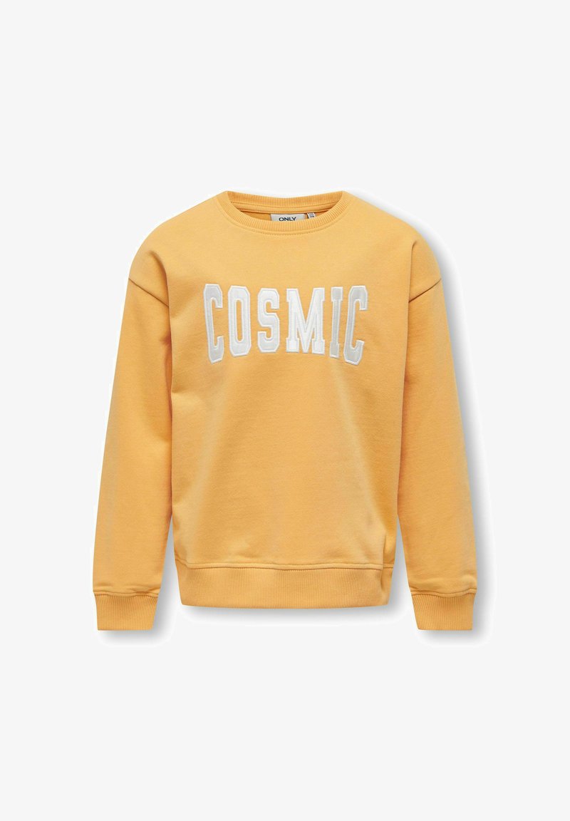 ONLY GIRLS NORMAL GESCHNITTEN RUNDHALS TIEF ANGESETZTE SCHULTER - Sudadera - chamois