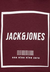 Jack & Jones Jersey con capucha - bordeaux