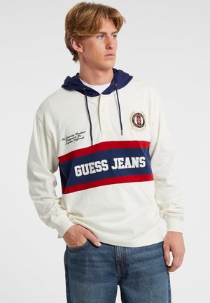 RUGBY - Kapuzenpullover - weiß