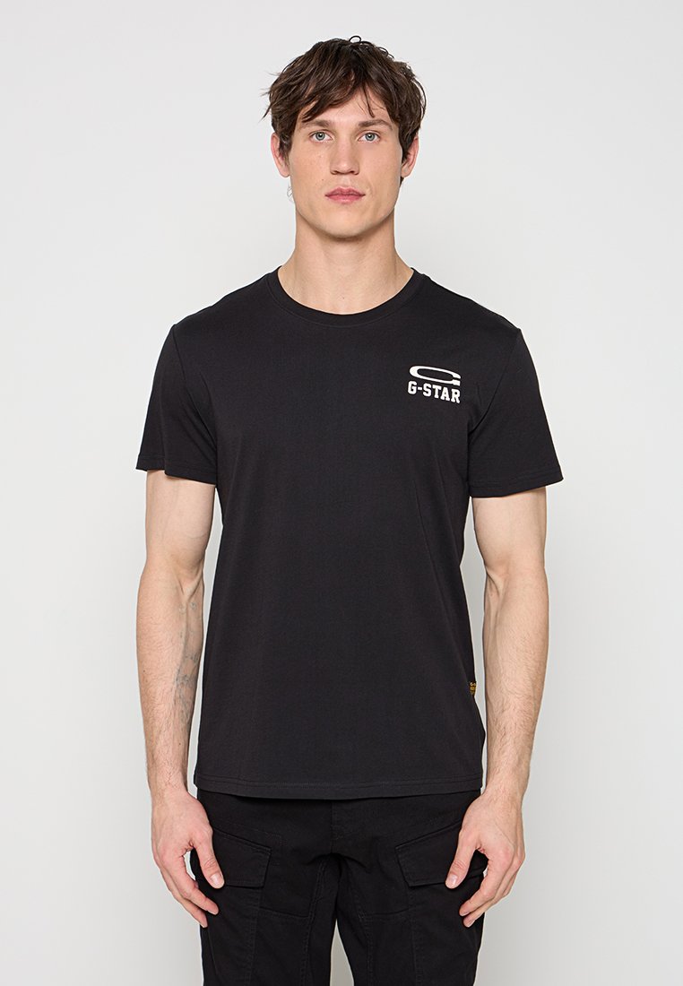 G-Star T-shirt print zwart
