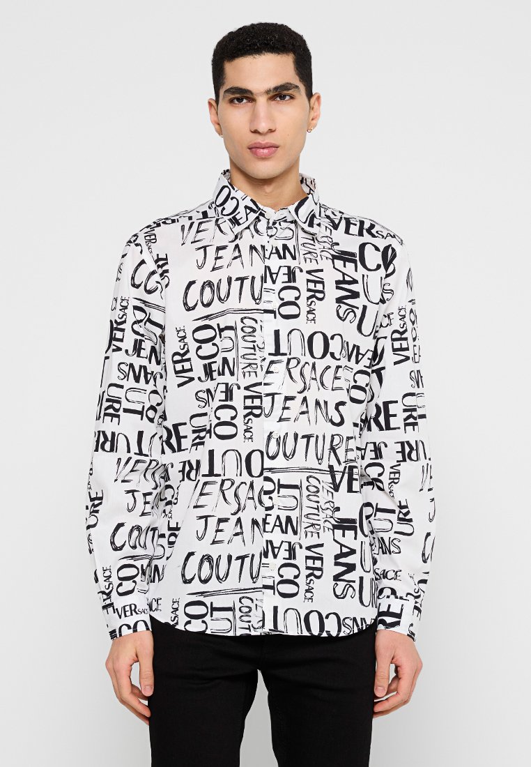 Versace Jeans Couture Overhemd wit Versace Jeans Couture Overhemd wit