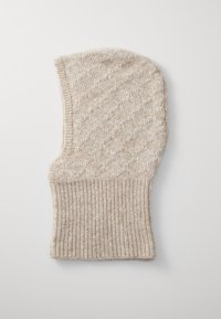 Becksöndergaard CABLE BALACLAVA - Berretto - birch white