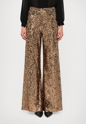 ATHENA - Nohavice - gold-coloured/black
