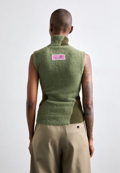 MM6 Maison Margiela TOP - Maglione - sage
