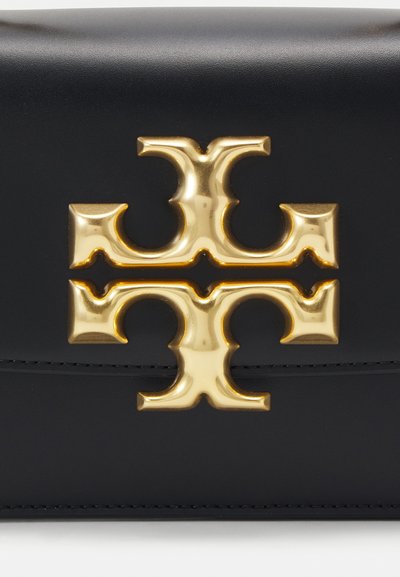 Tory Burch ELEANOR SMALL CONVERTIBLE SHOULDER BAG - Soma ar siksnu pāri ķermenim - black