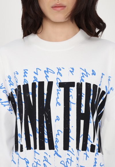 MOSCHINO TERRY JONES - Džersejové šaty - white