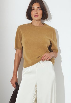 SHORT SLEEVE - T-shirt basique - camel