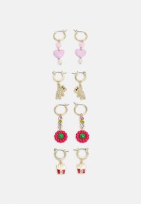 Fire & Glory MILLE EARRINGS 4 PACK - Brincos - gold-coloured/multi