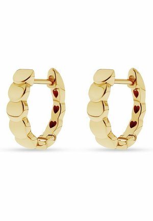 CHRIST DAMEN-CREOLEN 585ER GELBGOLD - Ohrringe - gelbgoldfarben
