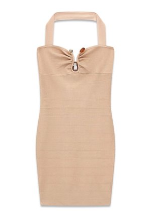 Guess, SL HALTER STRAP MELANIE NOVELT - Robe fourreau - beige