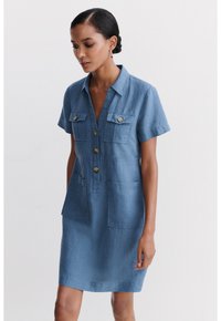 Caroll - FRENCH FASHION ELEGANT MODERN LAUR - Blousejurk - denim stone Miniatuurafbeelding 1