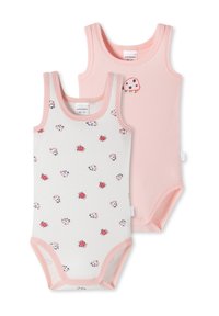 Schiesser - 2-PACK NATURAL LOVE - Body - rosa weiß Miniatuurafbeelding 1