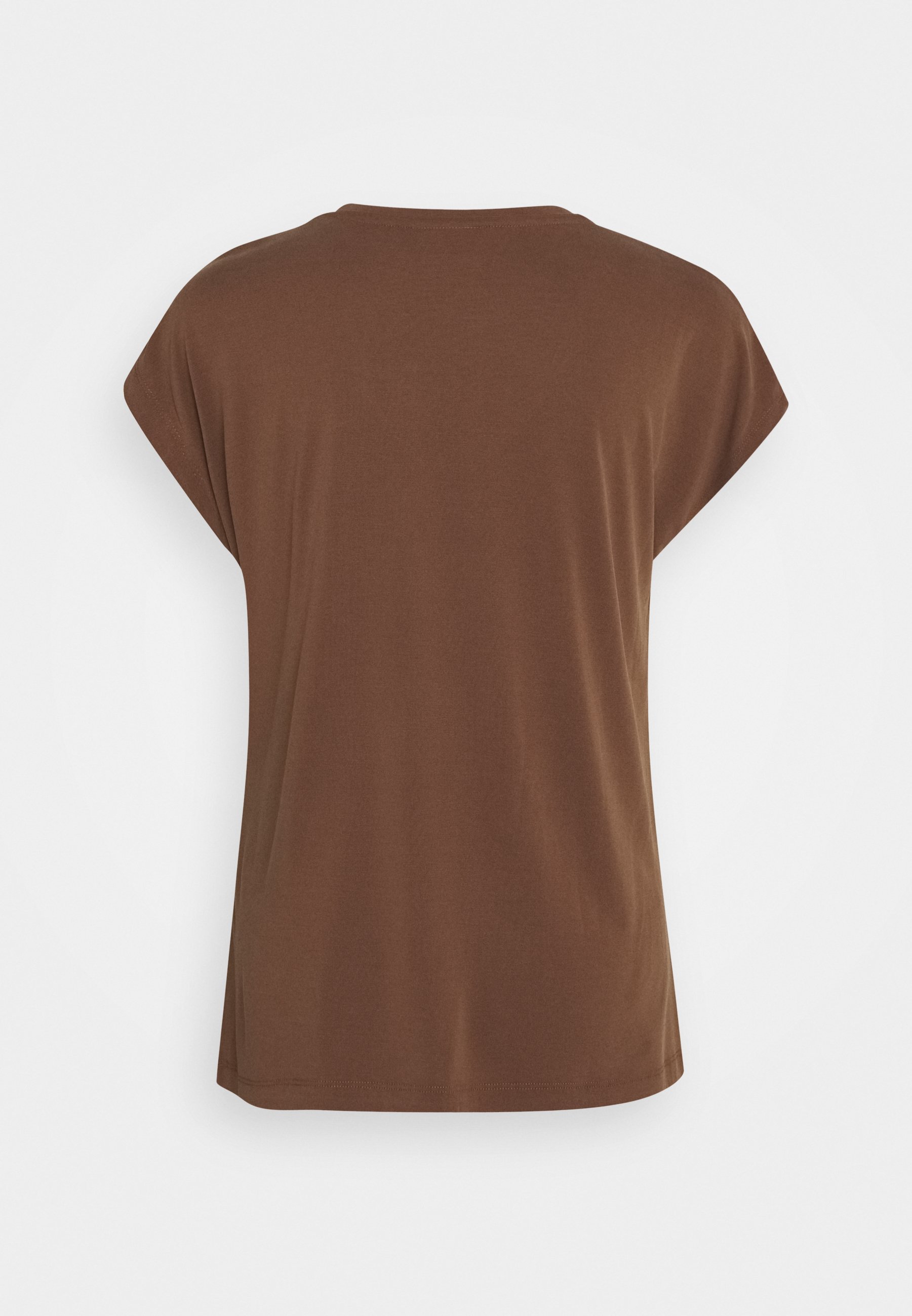 Kaffe KALISE - T-shirt basic - brown/Bruin - Zalando.be