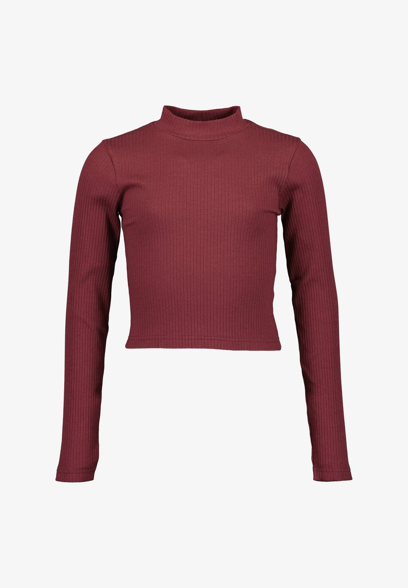 Blue Seven LANGARM MIT STEHKRAGEN - Svetr - aubergine