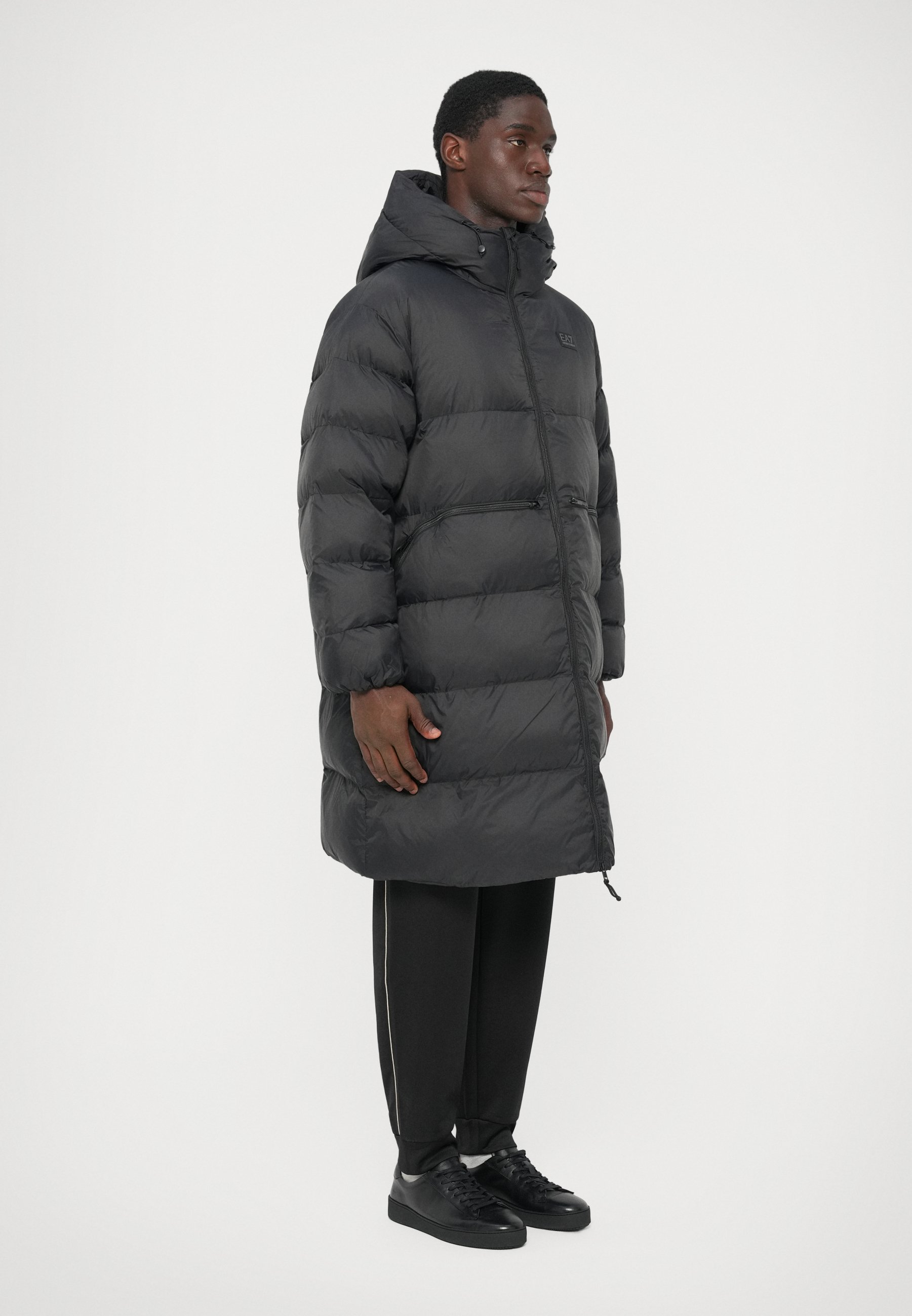 EA7 Emporio Armani MOUNTAIN POLAR BIG LOGO - Winter coat - black
