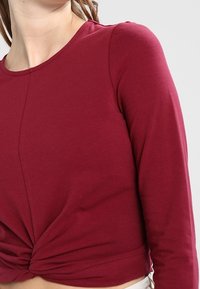 Even&Odd Langarmshirt - dark red