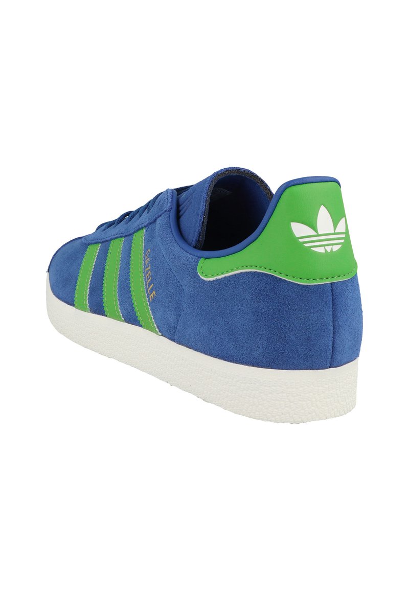 adidas Originals GAZELLE - Trainers - royal blue energy green core white jh/ blue - Zalando.ie