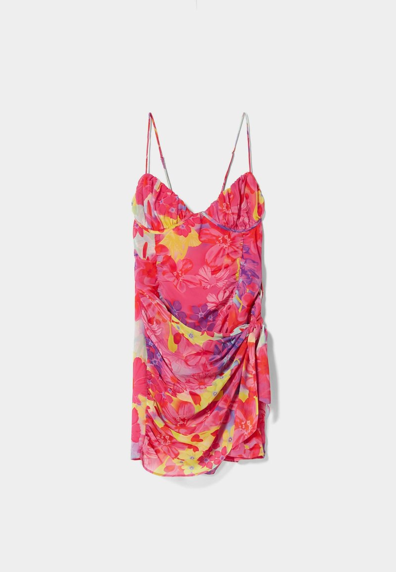 Bershka Jurk donkerroze