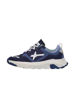 ZAPATILLAS - Baskets basses - weiß blau